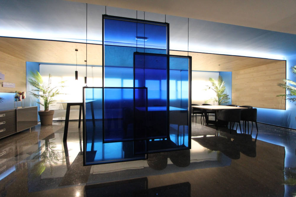 láminas decorativas azules