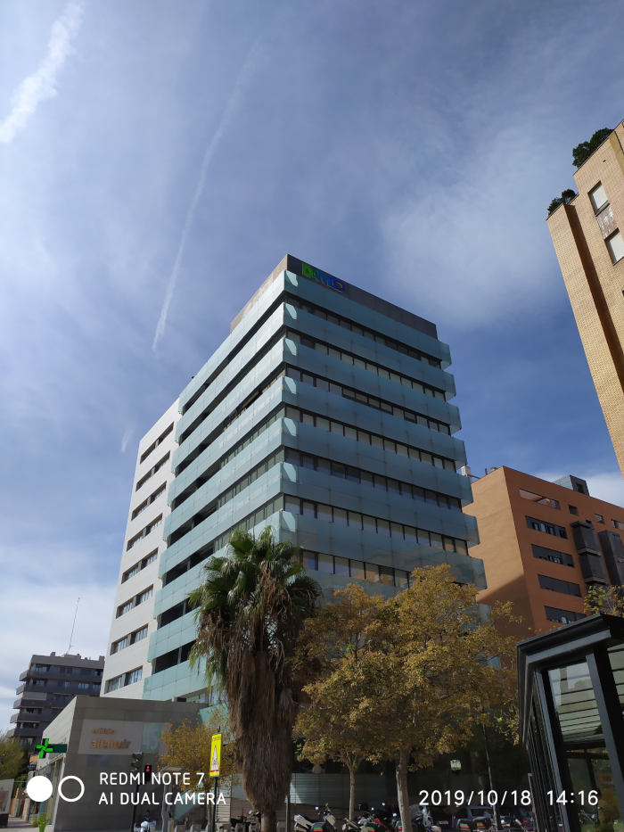 installacion edificio Ferrovial Valencia